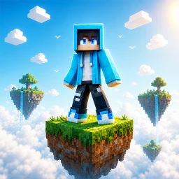 One Block Survival Sky Craft