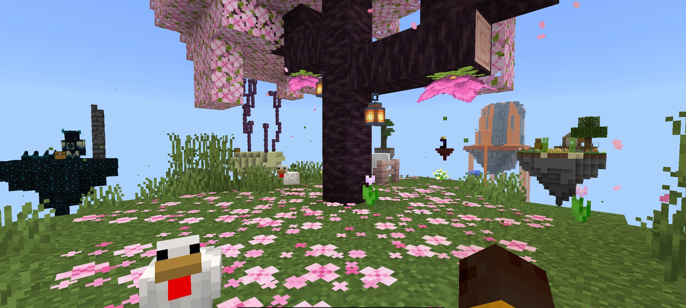 One Block Survival Sky Craft screenshot